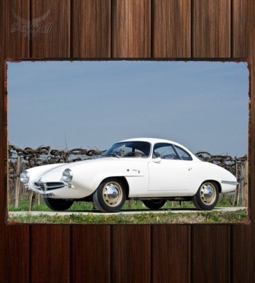 Металлическая табличка Alfa Romeo Giulietta Sprint Speciale (101) 008